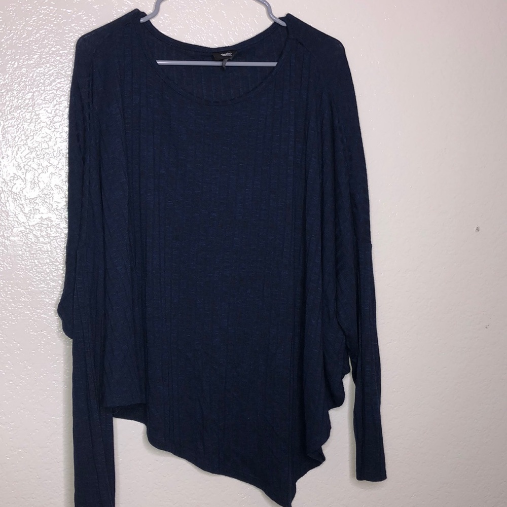 Navy blue blouse
